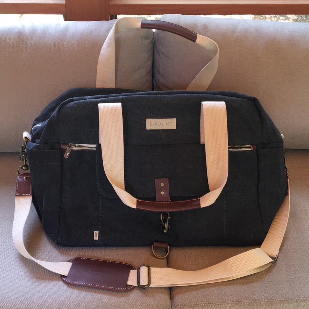 Birdling Weekender Bag - Washed Charcoal